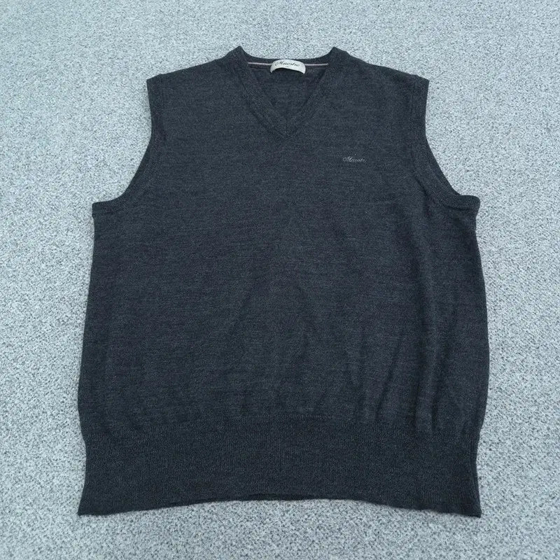 [BUNJANG] 100 Maestro Knit Vest / 100 마에스트로 니트 조끼 | 0821C33