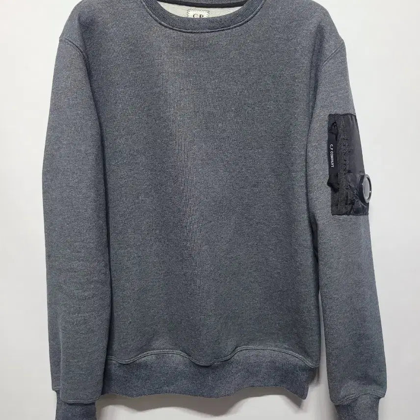 [BUNJANG] CP Company Crewneck Sweatshirt Grey / (M)  CP컴퍼니 맨투맨 그레이
