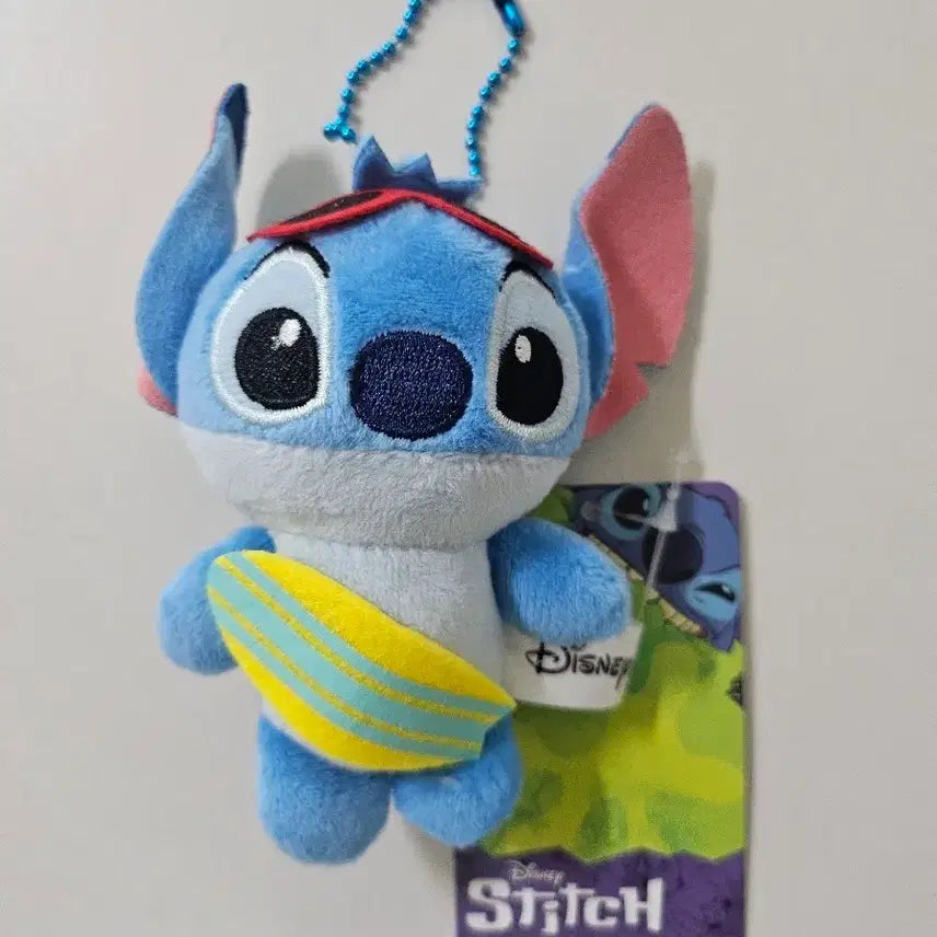 [BUNJANG] Stitch Surfing Doll Keychain / (새상품) 서핑 스티치 인형 키링