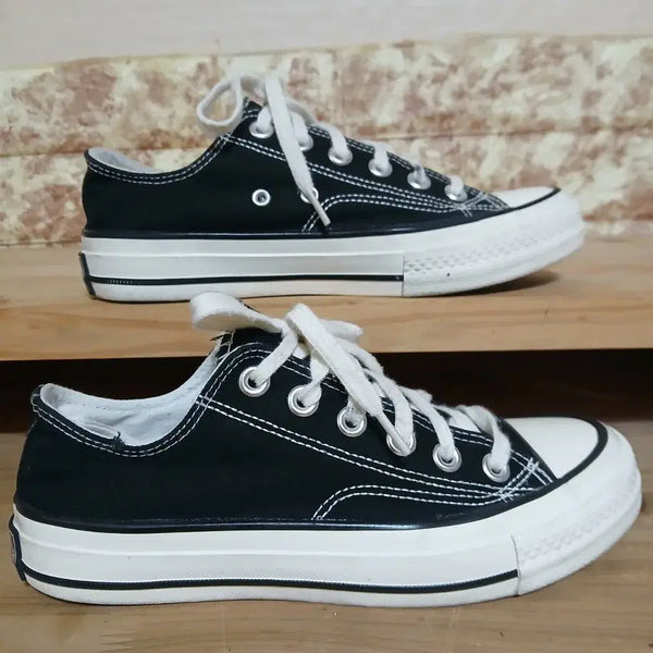 [BUNJANG] Converse Chuck Taylor All-Star Black Sneakers / (228) 컨버스 척테일러 240