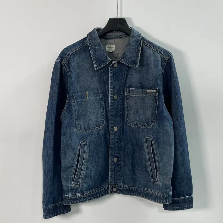 [BUNJANG] Calvin Klein Denim Chore Jacket / CK 켈빈클라인 데님 초어 자켓 (on.2025)