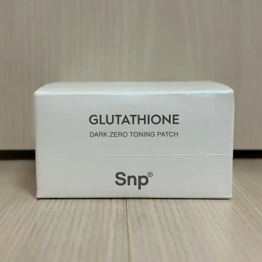 [BUNJANG] SNP Glutathione Dark Zero Toning Patch / snp 에스엔피 글루타치온 다크 제로 토닝 패치