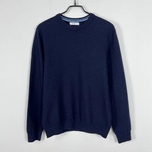 [BUNJANG] Olsen Navy Round Knit Men's 105 / 올젠 네이비 라운드 니트 남105 라덴 빈티지