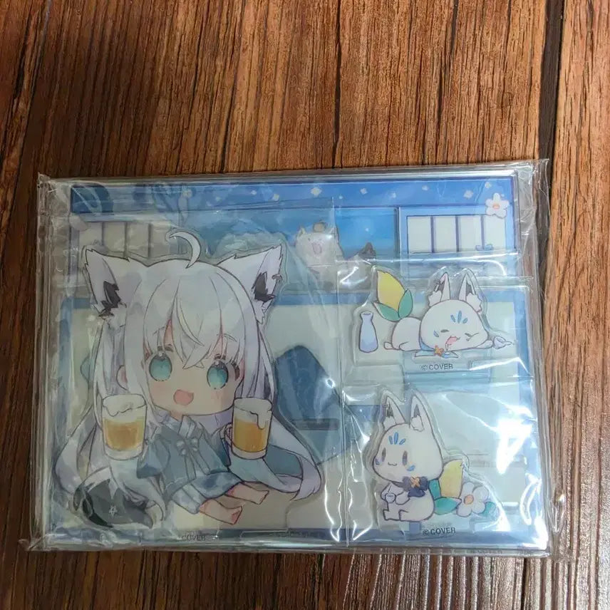 [BUNJANG] Shirakami Fubuki 5th Anniversary Acrylic Diorama Stand / 시라카미 후부키 5주년 아크릴 디오라마 스탠드