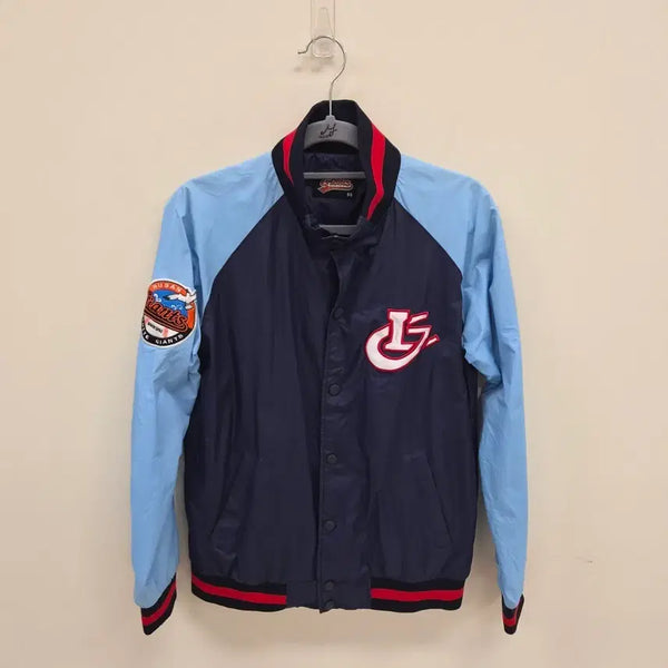 [BUNJANG] Lotte Giants Smurfs Jacket / 롯데자이언츠 스머프 자켓