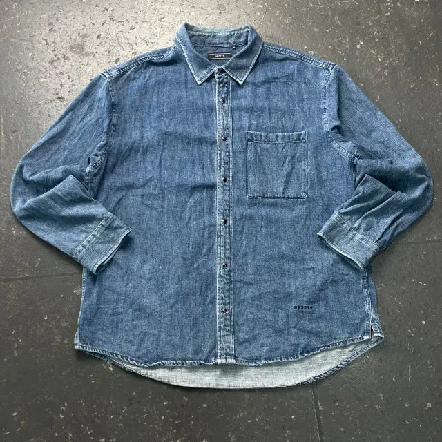 [BUNJANG] Hazzys Denim Shirt Size 105 / 105 헤지스 데님 셔츠
