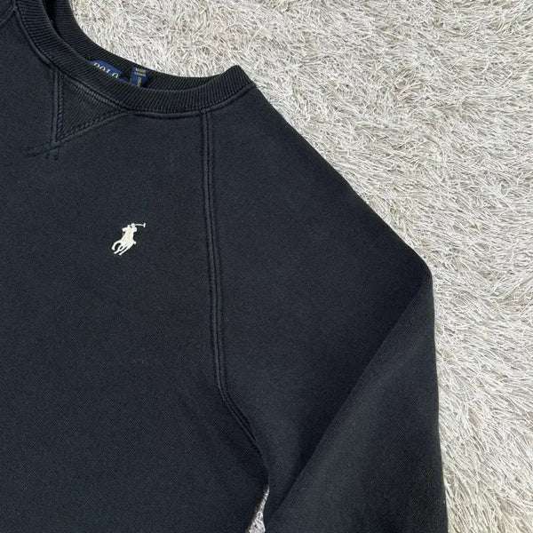 [BUNJANG] Polo Ralph Lauren Women's Sweatshirt Black / 폴로 랄프로렌 맨투맨 여성