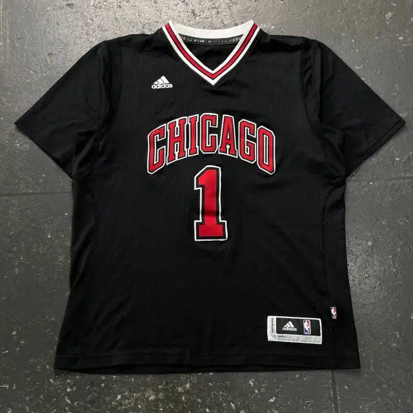 [BUNJANG] Adidas Chicago Bulls Derrick Rose Jersey / 100 아디다스 시카고 불스 데릭 로즈 유니폼