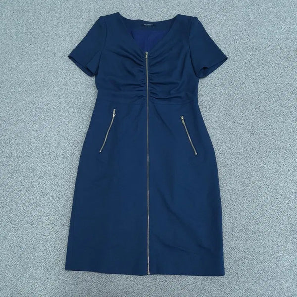 [BUNJANG] Retro Short Sleeve One-Piece Dress / 85-91-164 모조에스핀 반팔 원피스 | 0814B44