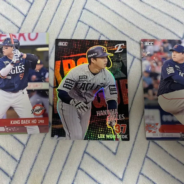 [BUNJANG] 2026 KBO Official Collection Plus Hanwha Eagles Lee Won-seok Holo Card / KBO 플러스 카드 한화 이원석 홀로