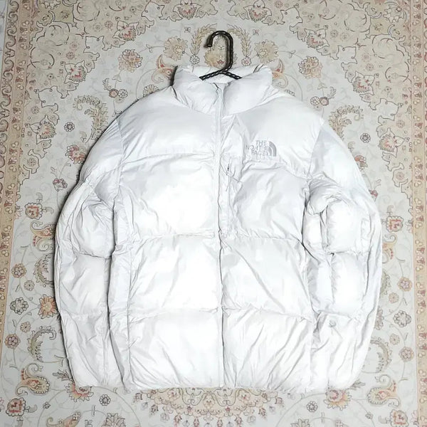 [BUNJANG] The North Face Vermont Onball White Sanding Nylon Padded Jacket M / 노스페이스 버몬트 온볼 화이트 샌딩 나일론 패딩 m