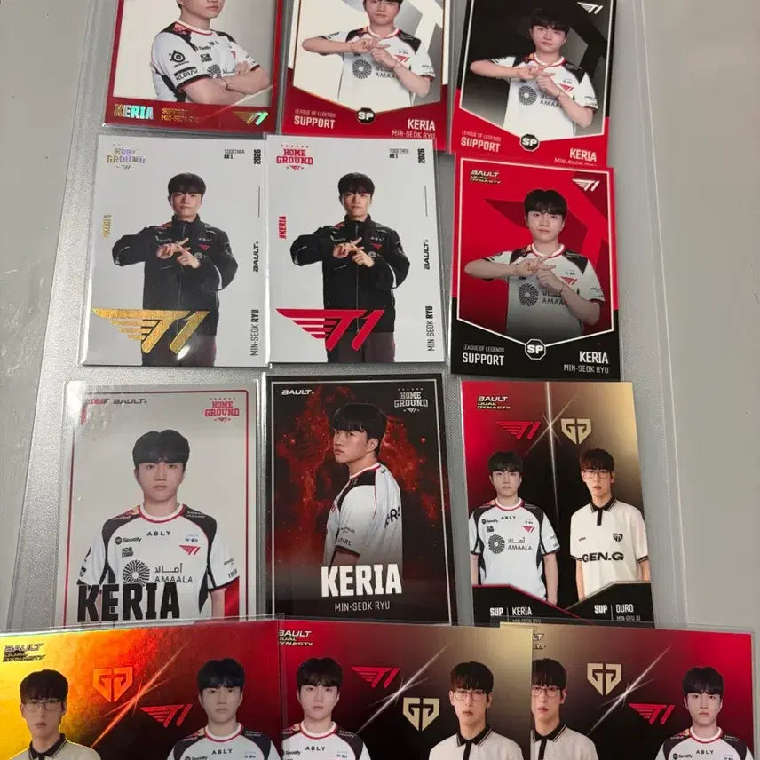 [BUNJANG] T1 Faker Bault Trading Card / T1 BAULT 트레이딩 카드 케리아