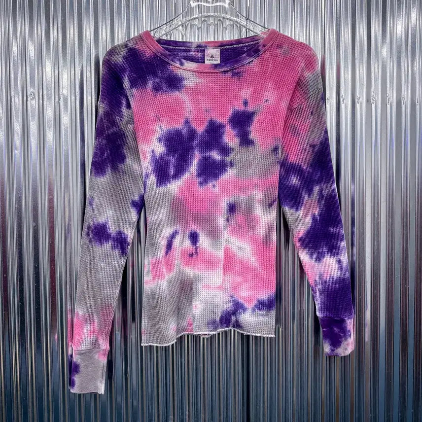 [BUNJANG] DRV Intera Tie-Dye Waffle Knit (Size S) / 인테라 타이다이 와플 니트 (국내 S) DA140