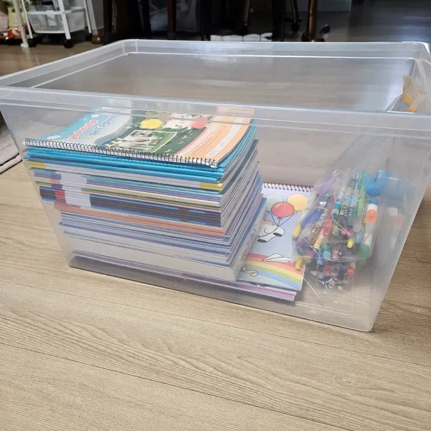 [BUNJANG] Children's Learning Stationery Set (Notebook, Writing Utensils, Sketchbook) / 어린이 학습 문구 세트 (노트, 필기구, 스케치북)