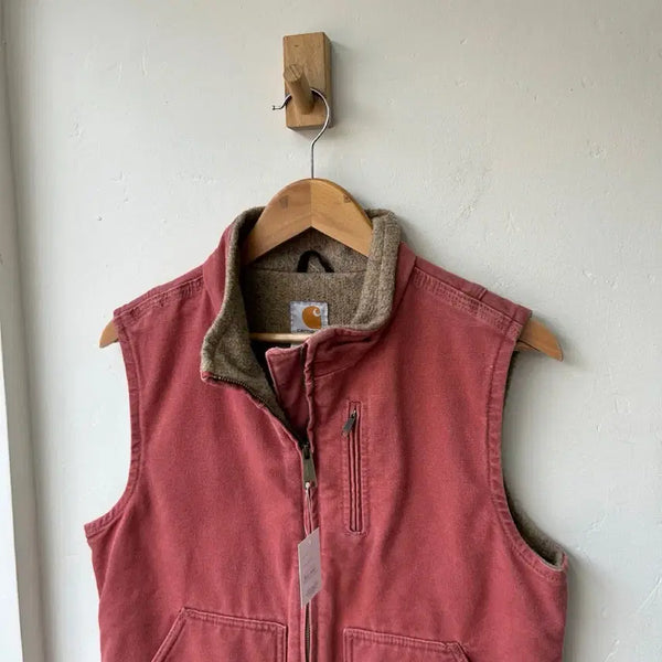 [BUNJANG] Carhartt Duck Canvas Work Vest Jacket / 17818 - 칼하트 덕 캔버스 워크 베스트 자켓