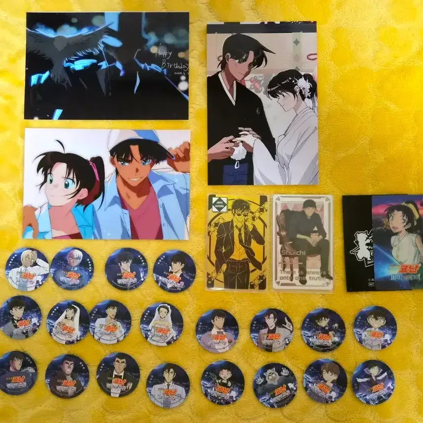 [BUNJANG] Detective Conan Unofficial Goods Set / 코난