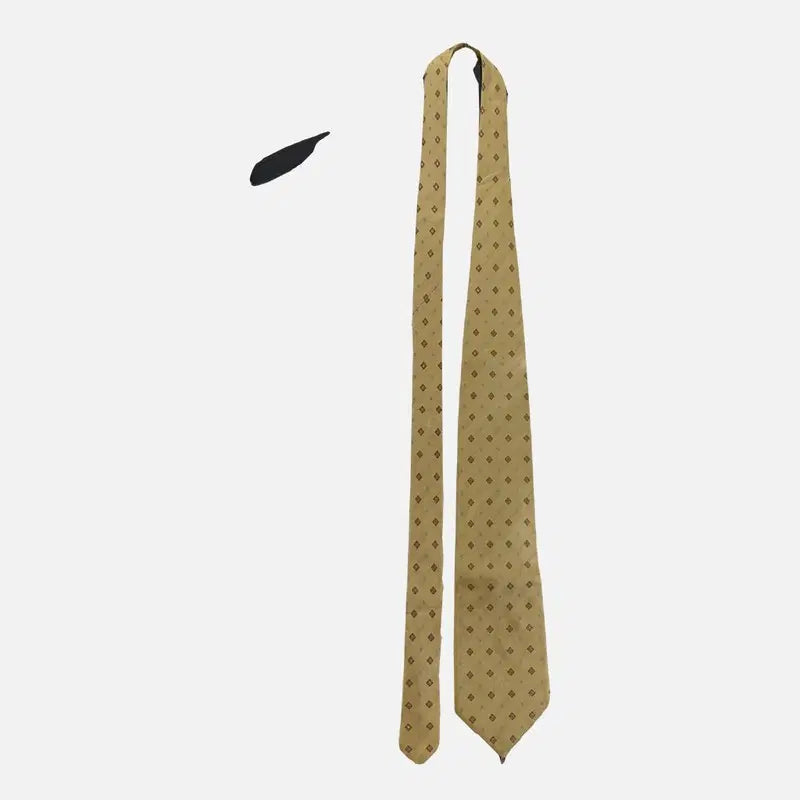 [BUNJANG] Daks Beige Men's Tie O1400 / 닥스 베이지 남자 타이 O1400