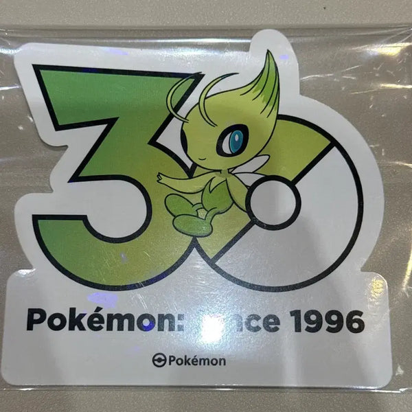 [BUNJANG] Pokemon 30th Anniversary Celebi Sticker / 포켓몬스터 30주년 스티커 - 세레비