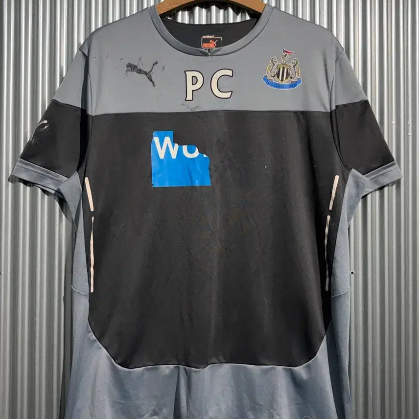 [BUNJANG] Puma Newcastle United Training Top Jersey - Gray XL / [XL] 푸마 PUMA 뉴캐슬 유나이티드 트레이닝탑 축구 유니폼 저지 그레이 3.5