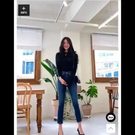 [BUNJANG] Marie Market Marie Jeans Size 29 Light Blue/Dark Blue / 마리마켓 마리진스 29호 중청 흑청