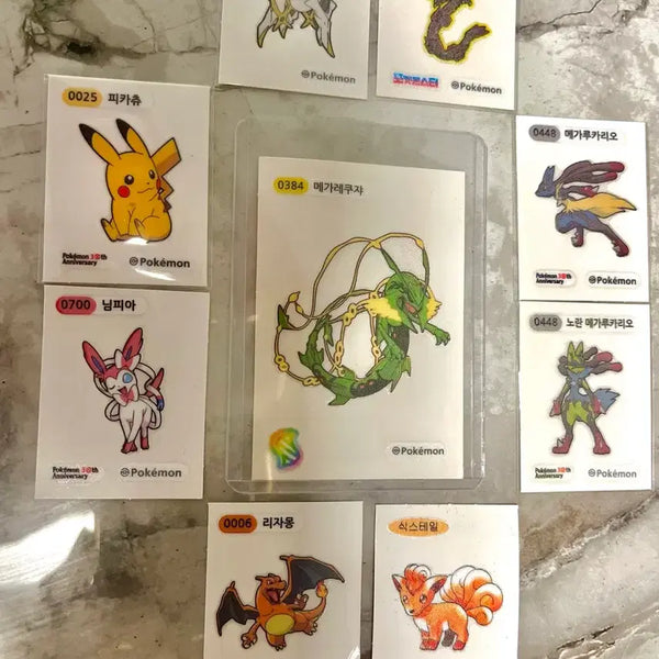 [BUNJANG] Pokemon Sticker Collection / 포켓몬  띠부씰