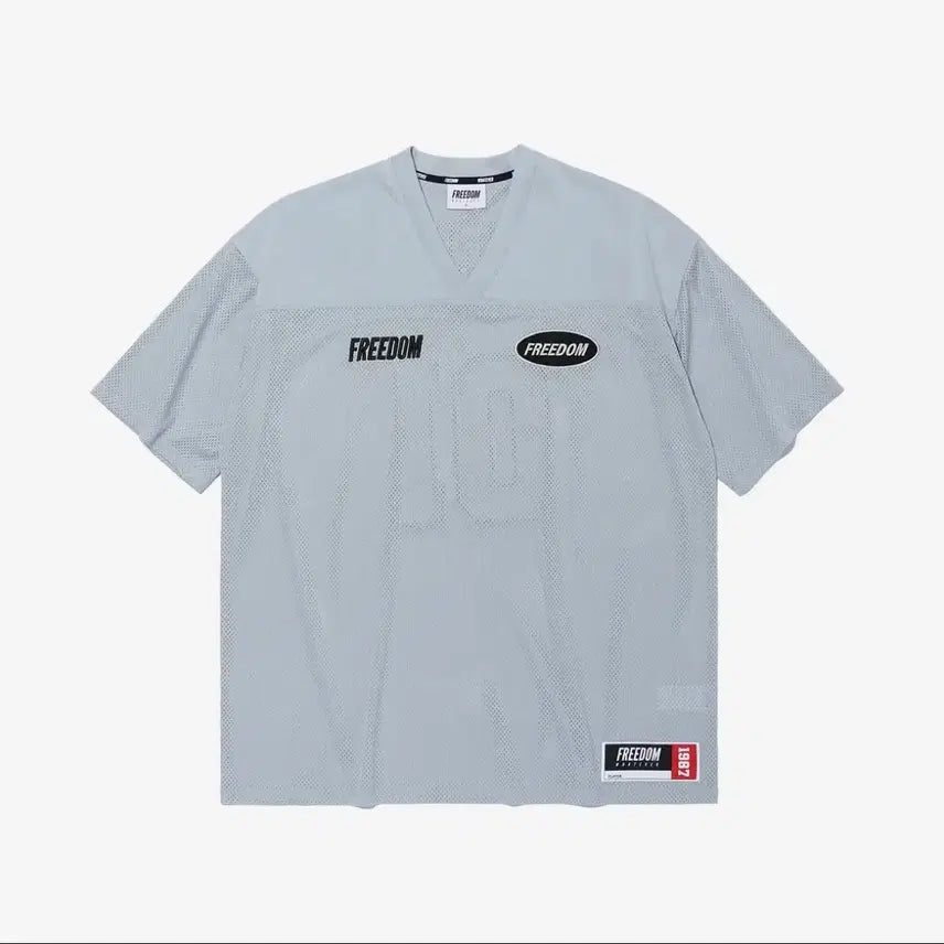 [BUNJANG] Freedom Rugby Grey Setup 2XL / 2XL 프리덤 럭비 그레이 셋업