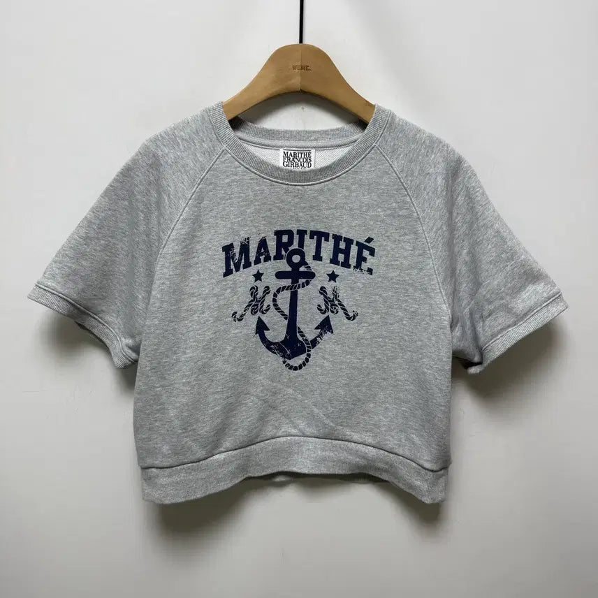 [BUNJANG] Marithe Francois Girbaud Cropped T-Shirt / (83) 마리떼 크롭 반팔티셔