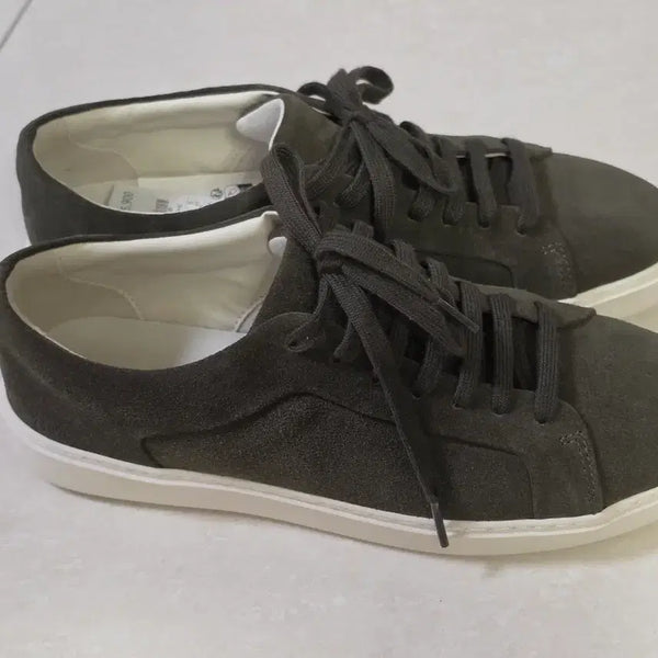 [BUNJANG] Zara Suede Sneakers Khaki 275 / [새상품] ZARA 스웨이드 스니커즈 카키 275