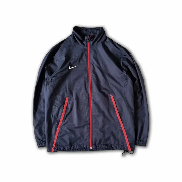 [BUNJANG] Nike Swoosh Navy Windbreaker / S) 나이키 스우시 네이비 윈드브레이커