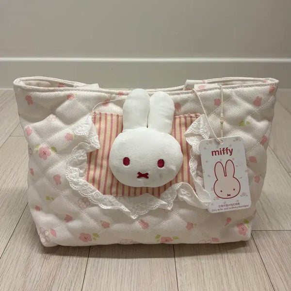 [BUNJANG] Miffy Quilted Mini Tote Bag / 새상품 미피 퀄팅 미니 토트백