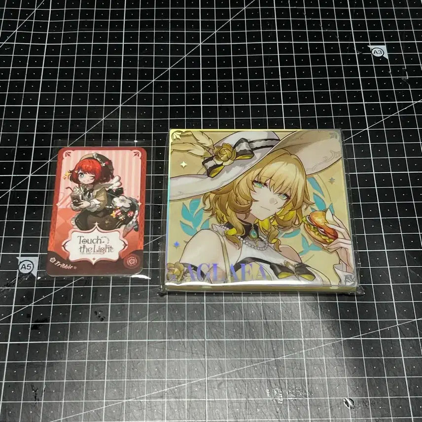 [BUNJANG] Honkai Star Rail Mom's Touch Collaboration Aglaia Magnet + Trivi Photocard Set / 붕괴스타레일 붕스 맘스터치 콜라보