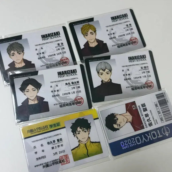 [BUNJANG] Haikyuu!! Student ID / 하이큐 학생증 비공굿
