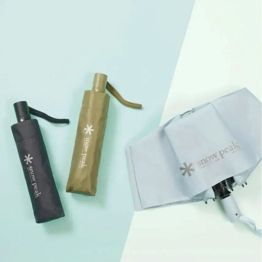 [BUNJANG] Snow Peak Folding Umbrella Khaki / 스노우피크 접이식 우산 카키