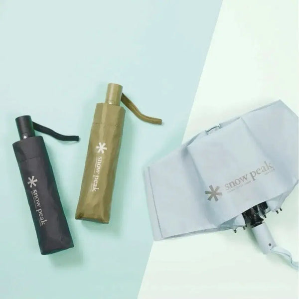 [BUNJANG] Snow Peak Folding Umbrella Khaki / 스노우피크 접이식 우산 카키
