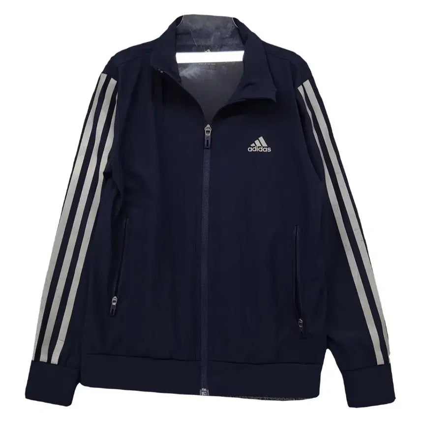 [BUNJANG] Adidas Track Top Zip-Up Navy 130 / 아디다스 트랙탑 집업 네이비