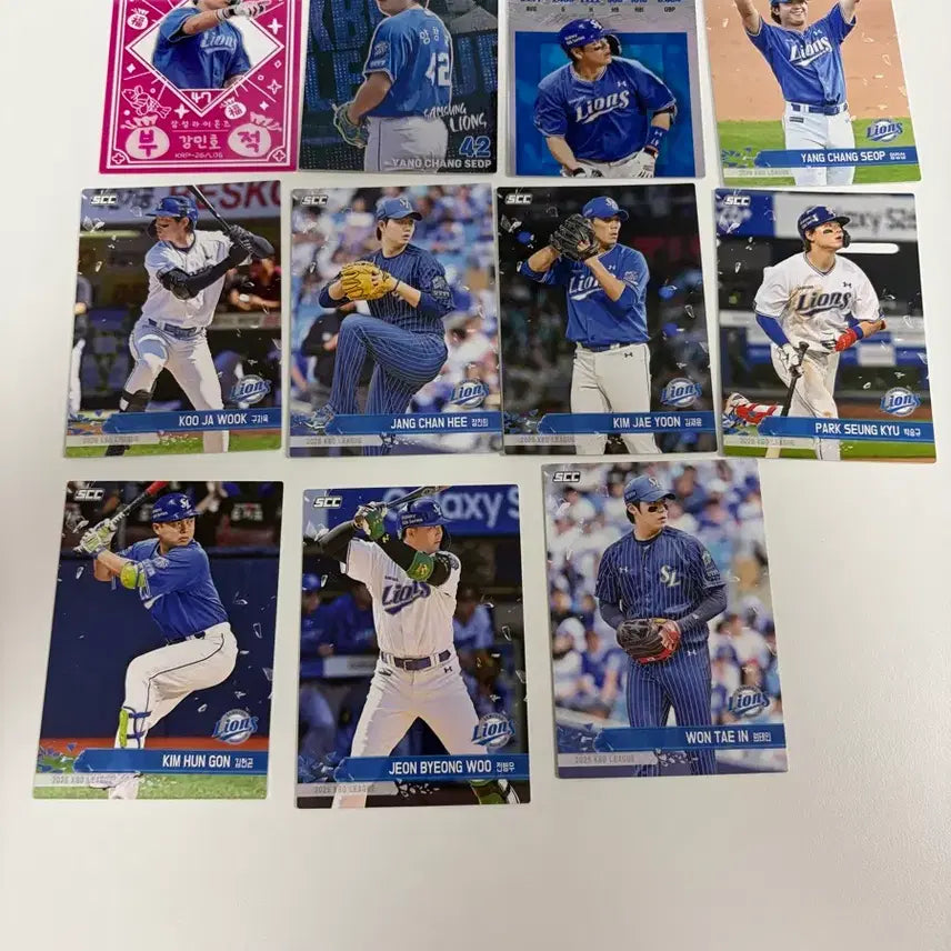 [BUNJANG] KBO 2026+ Samsung Lions Trading Card Bundle / KBO 카드 2026+ 삼성 라이온즈