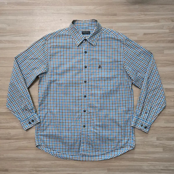 [BUNJANG] Beanpole Check Shirt / 105) 빈폴 체크 셔츠 남방