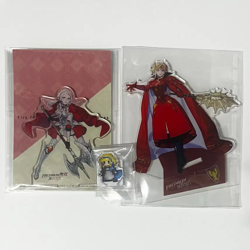[BUNJANG] Fire Emblem: Three Houses Edelgard & Constance Acrylic Stand Set / 파이어 엠블렘 파엠 풍화설월 풍설 에델가르트 콘스탄체 아크릴 스탠드