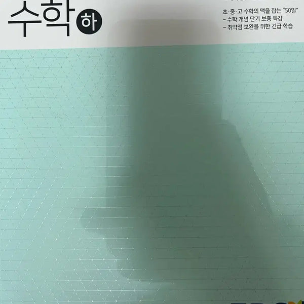 [BUNJANG] 50 Days Math (Lower) Textbook / 50일 수학(하)