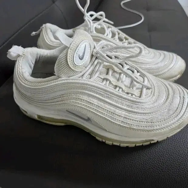 [BUNJANG] Nike Air Max 97 White Sneakers / 나이키 에어맥스 97 화이트