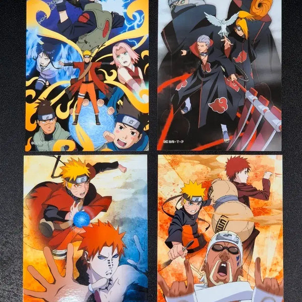[BUNJANG] Naruto Bromide Set - 4 Types / (새상품 현물 정품) 나루토 브로마이드 4종 일괄 세트