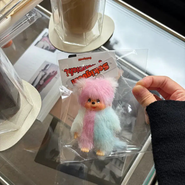 [BUNJANG] Tie-Dye Monchhichi Keychain / [새상품] 타이다이 몬치치키링