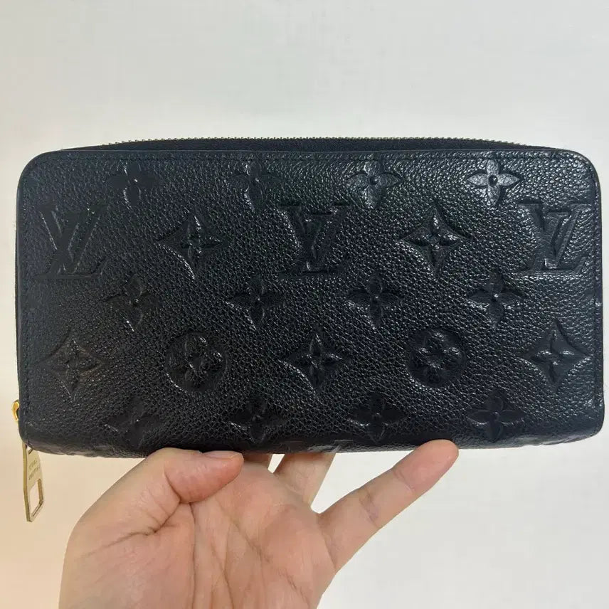 [BUNJANG] Louis Vuitton Monogram Alfrent Zip Wallet Black / 루이비통 장지갑 모노그램 알프렌뜨 지피 월릿 블랙 장지갑