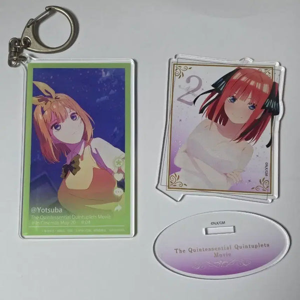 [BUNJANG] The Quintessential Quintuplets Acrylic Charm / 5등분의 신부 아크릴,키링 굿즈