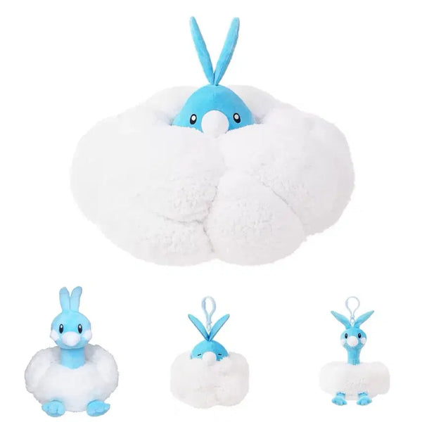 [BUNJANG] Pokemon Center Swablu Plush & Keychain Set / 포켓몬스터 포켓몬 포켓몬센터 파비코리 파비코 누이 인형 키링