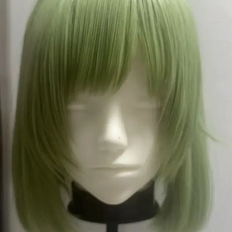 [BUNJANG] Short Bob Cosplay Wig Green / 단발 가발 코스프레 가발