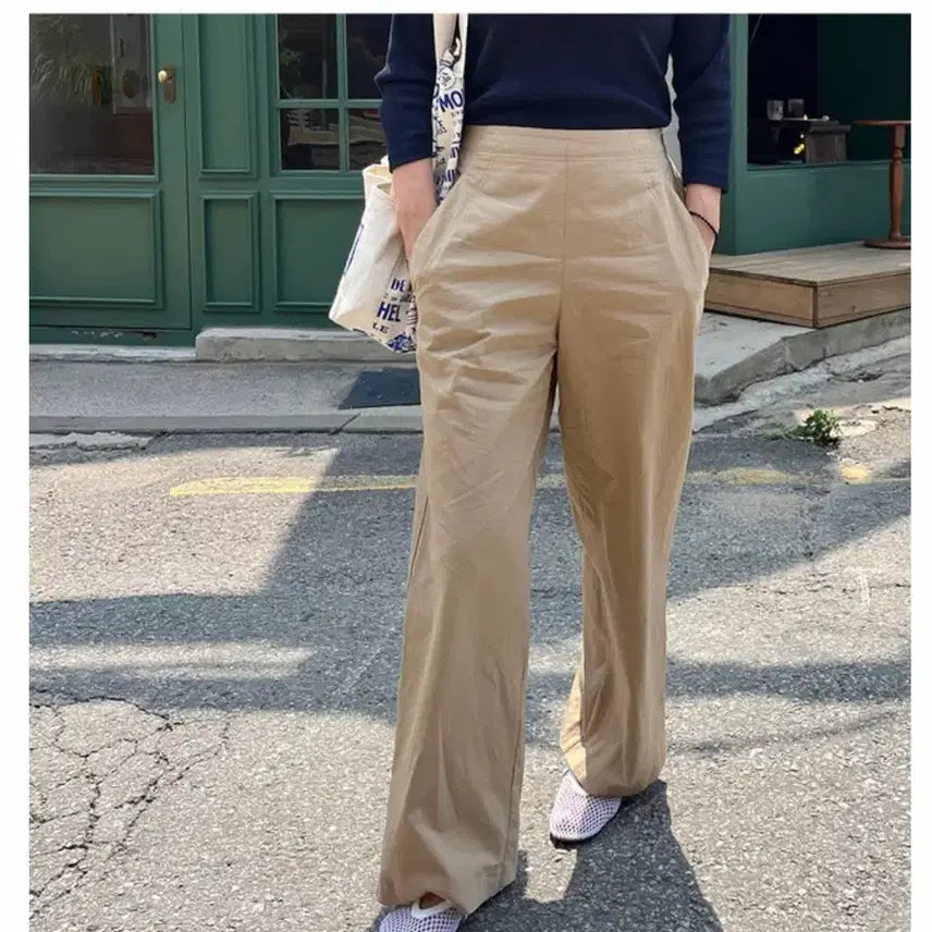 [BUNJANG] Degrease Beige Pants (Size S) / 디그리스 바지