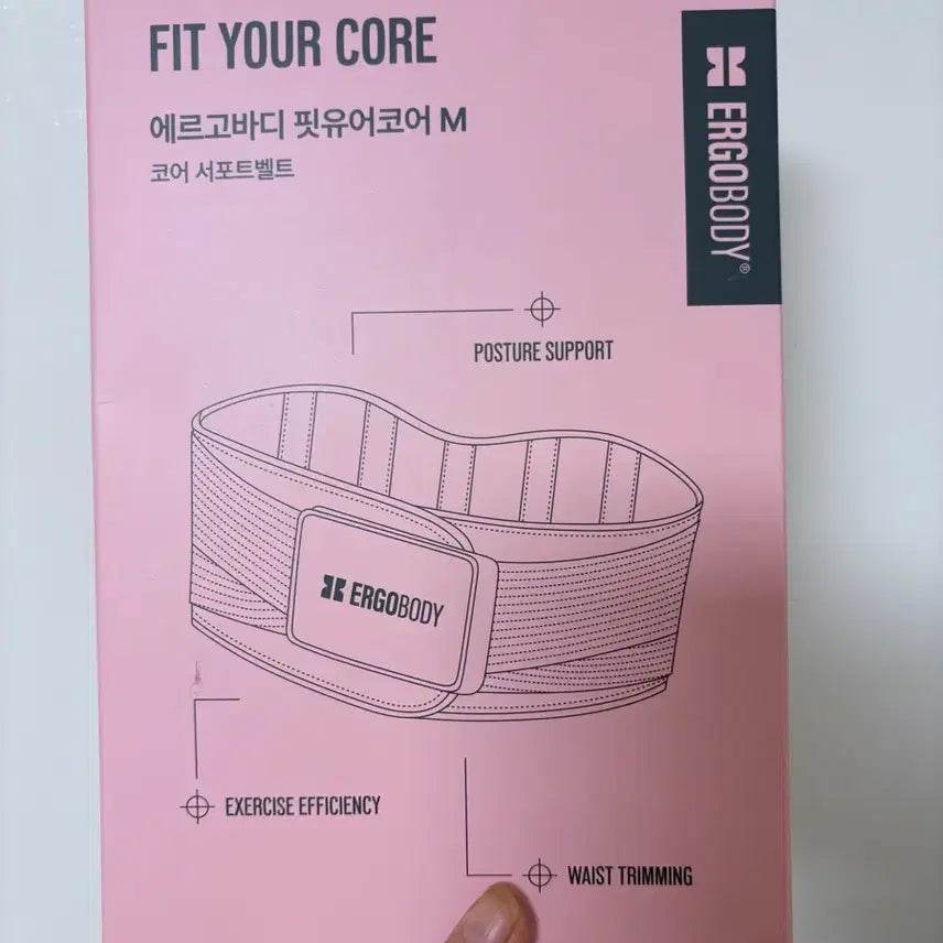 [BUNJANG] ErgoBody Fit Your Core M Core Support Belt / 에르고바디 핏유어코어M