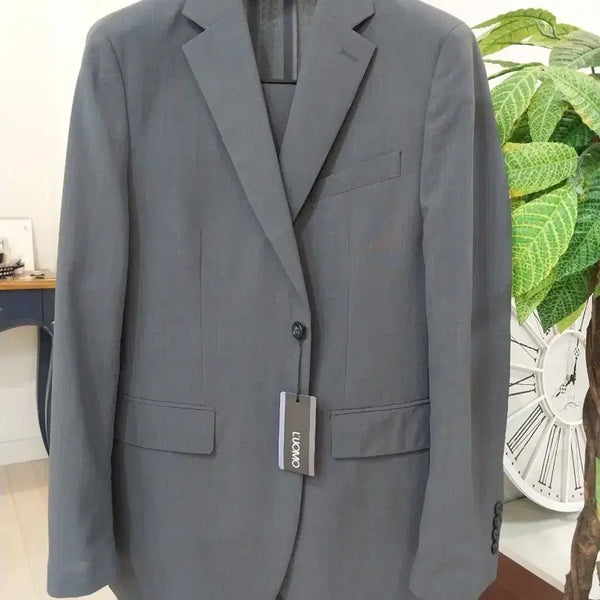 [BUNJANG] Wermo Men's Suit Set Gray / (새상품)워모 남성정장(100/33)