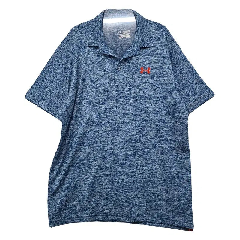 [BUNJANG] Under Armour Navy Performance Training Short Sleeve Polo Shirt XXL / 언더아머 네이비 기능성 트레이닝 반팔 카라티 XXL/TG/EG